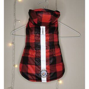 Size S Silver Paw dog jacket